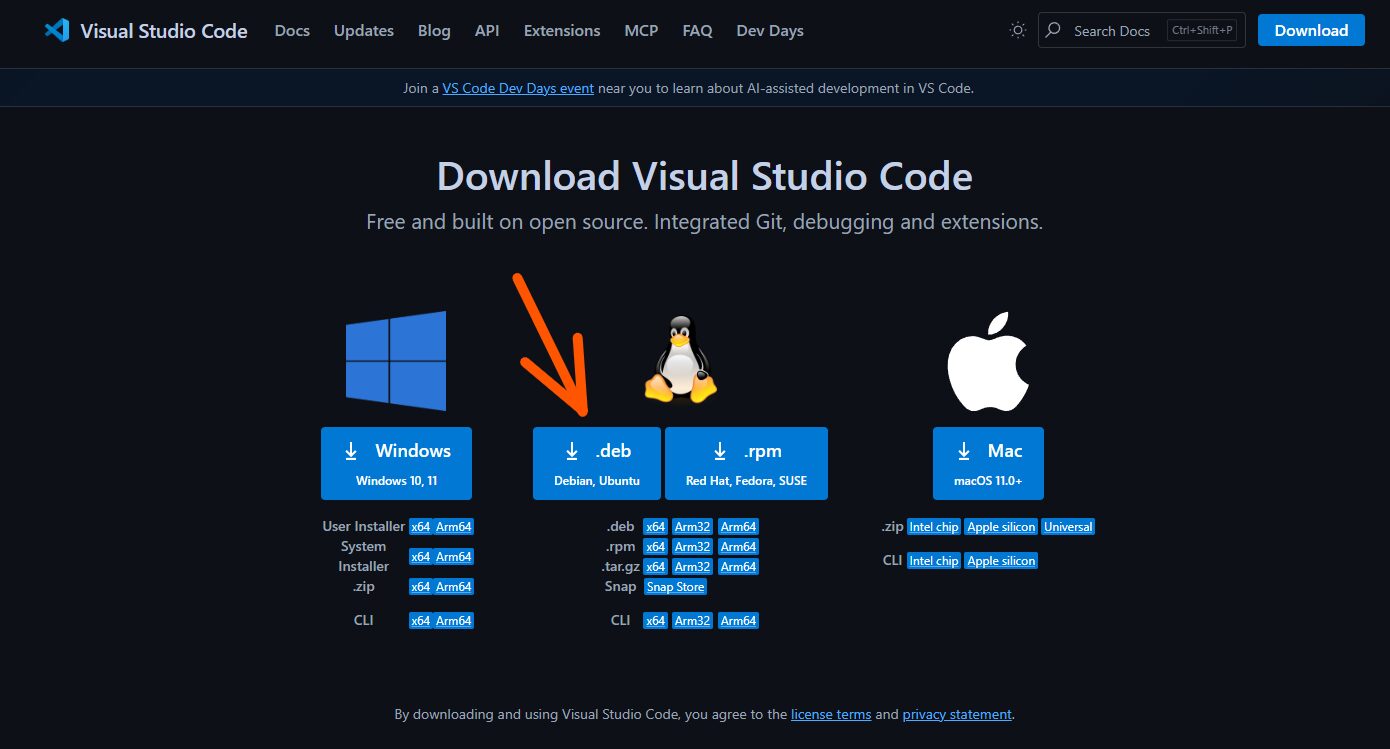 vscode_linux_installation